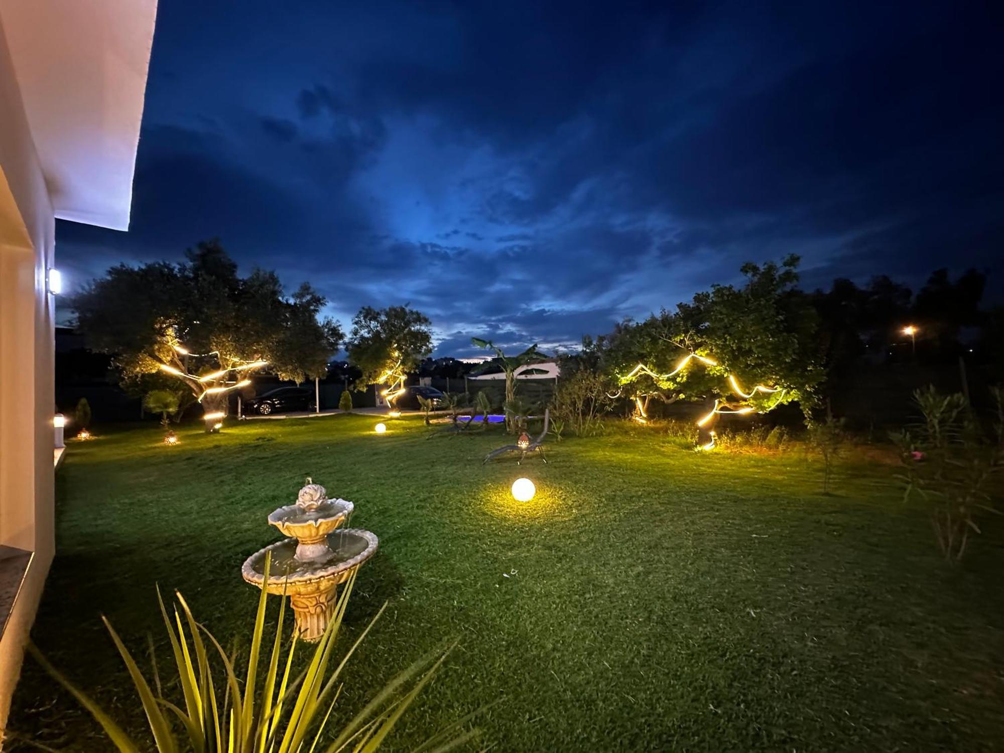 Central Villa With Pool Garden 5Km Sea Cabo Tetouan Exterior photo