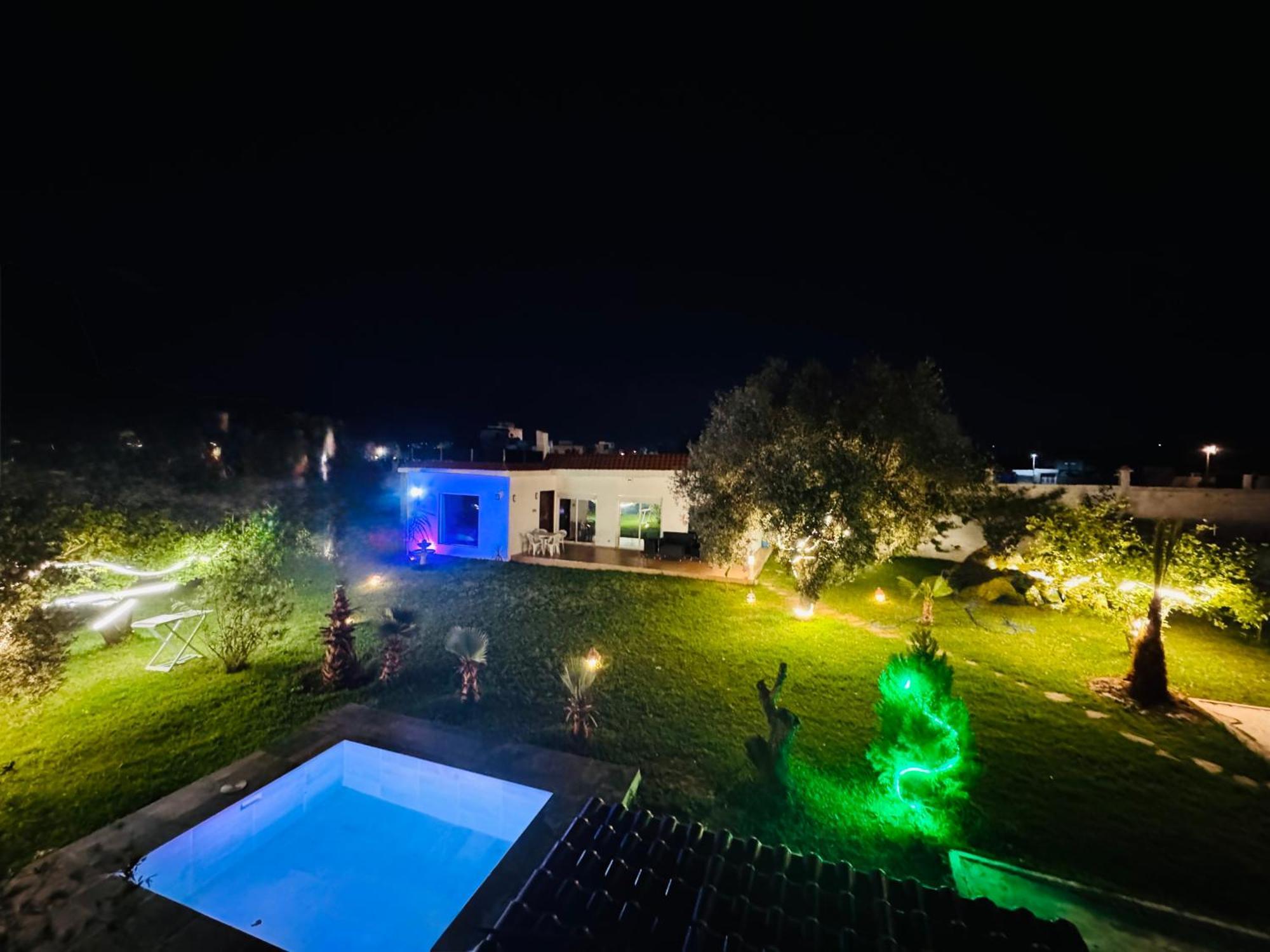 Central Villa With Pool Garden 5Km Sea Cabo Tetouan Exterior photo